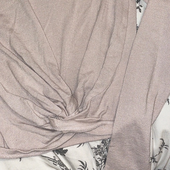WILFRED FREE X ARITZIA wrap knit long sleeve top - Picture 2 of 4